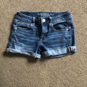 american eagle jean shorts
